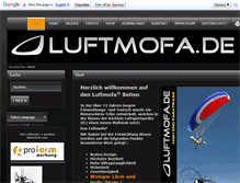 Tablet Screenshot of luftmofa.com